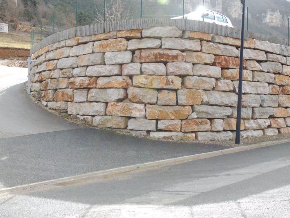 mur soutènement